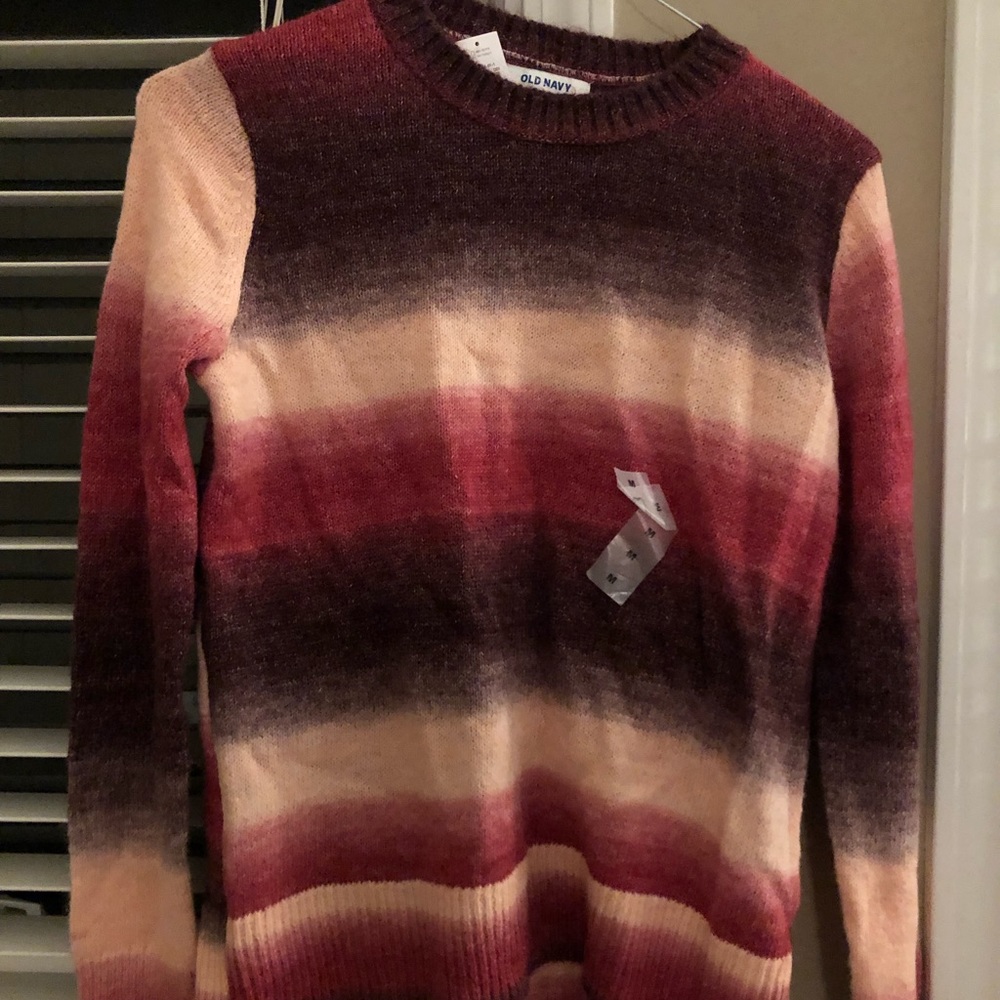 Multicolor Pink Old Navy Sweater Size M (NWT)